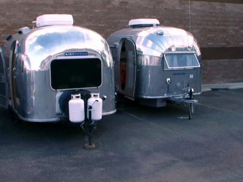 Classic Airstream Rides On