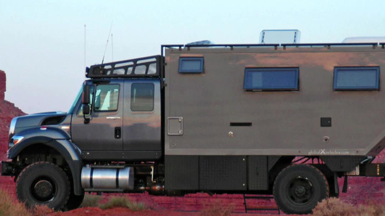 Hard-Bodied Motor Home
