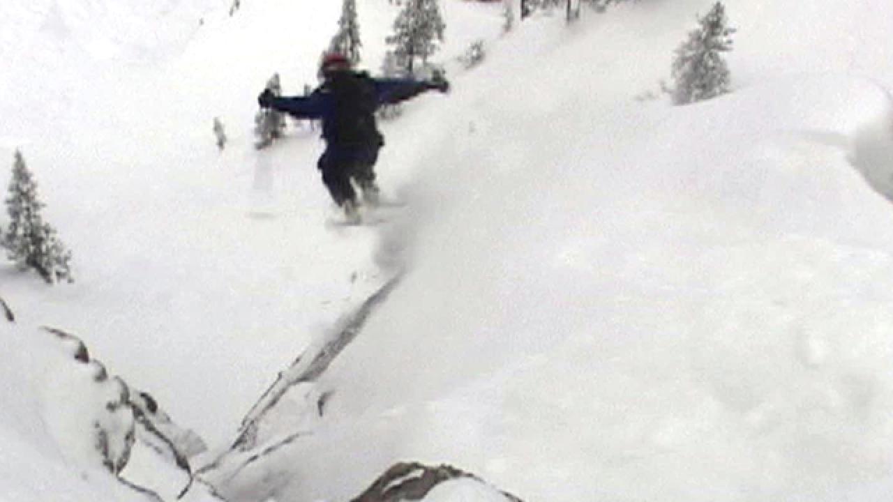 Skier Swallowed by Avalanche
