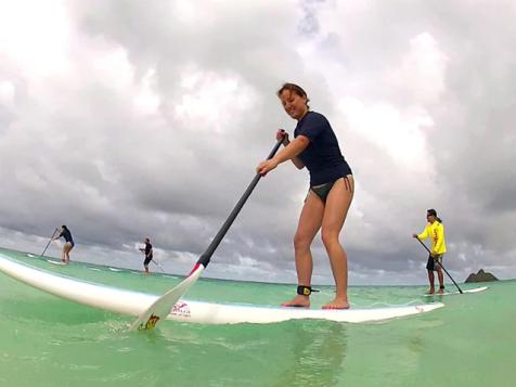 Paddle Boarding in Hawaii