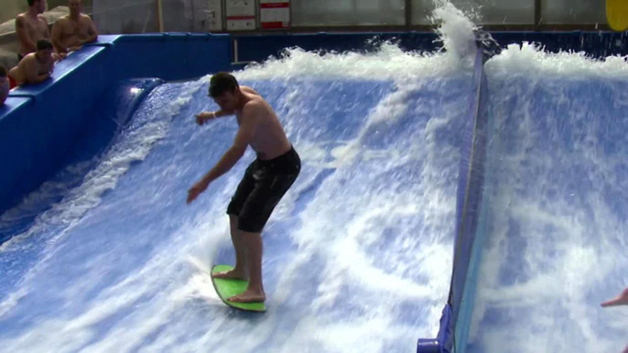 Surf & Slide in the Pump House