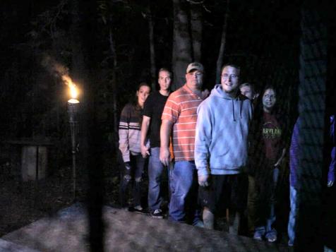 Scared at CreepyWoods