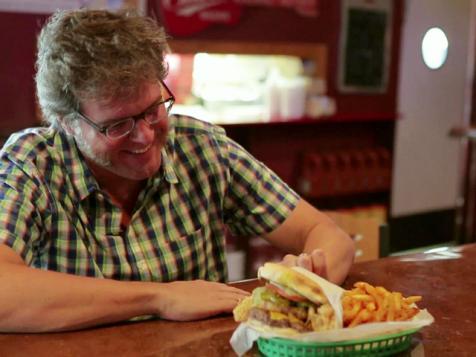 Fried Bacon Jalapeno Burger