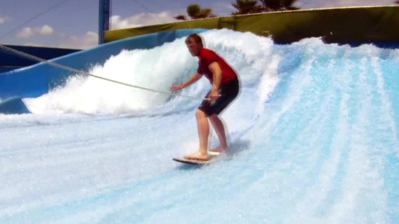 Surfing San Diego's Wave House