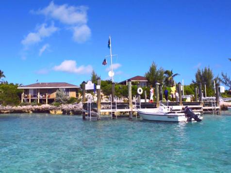 A Room With a Boat at Fowl Cay