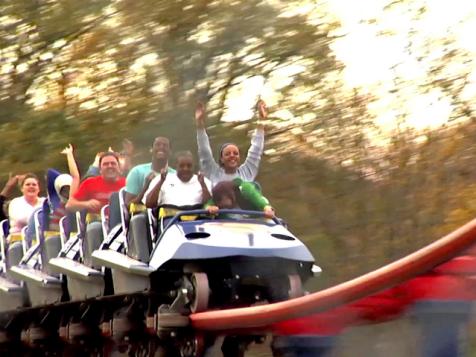 Fly on Superman Ride of Steel