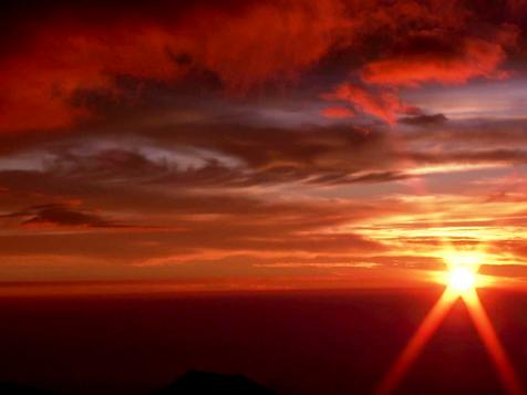 Maui Early Volcanic Sunrise