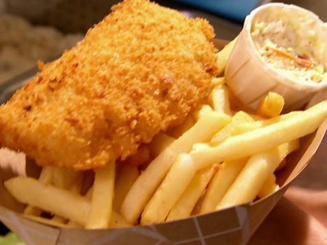 Beer-Battered Fish and Chips