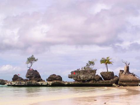 Cliff Diving on Boracay Island