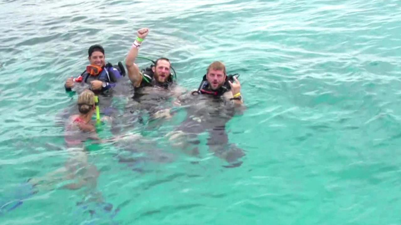 Diving in Playa del Carmen