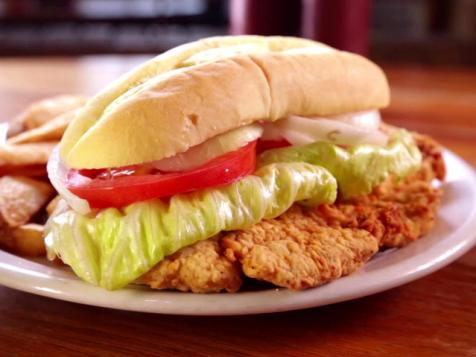 KC's Deep Fried Pork Sandwich