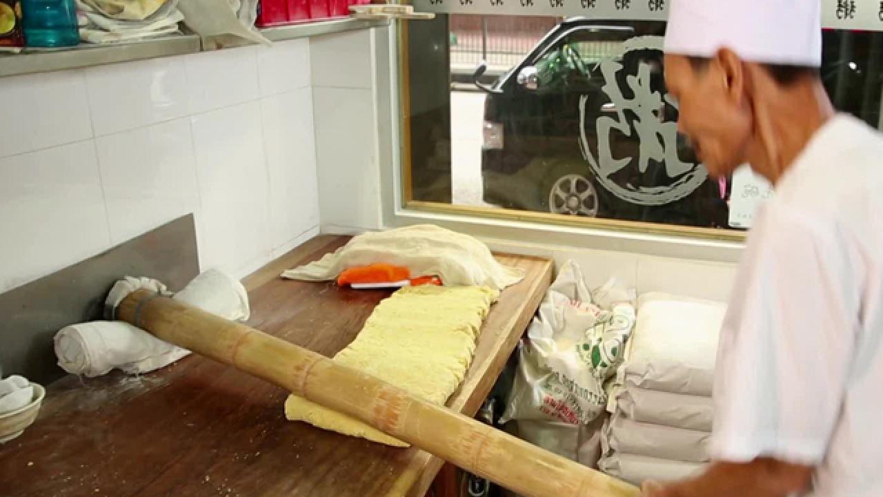 Unique Noodle Making