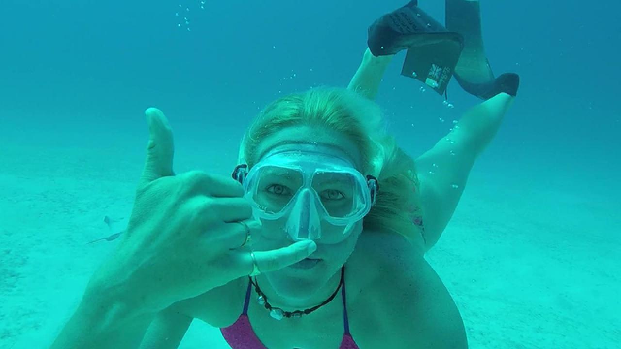 POV: Free Diver Liz Parkinson