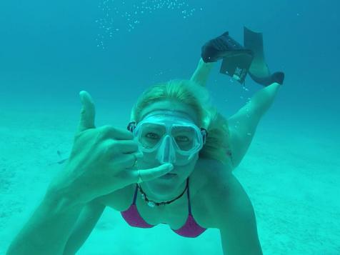 POV: Free Diver Liz Parkinson