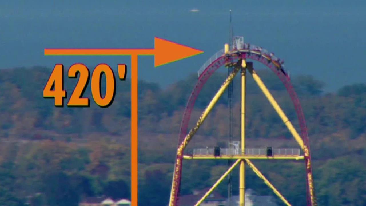 Top Thrill Dragster in Ohio