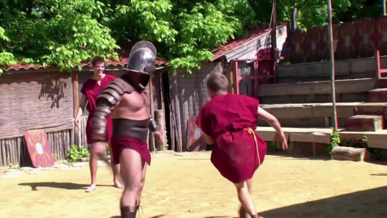Gladiator Training in Rome