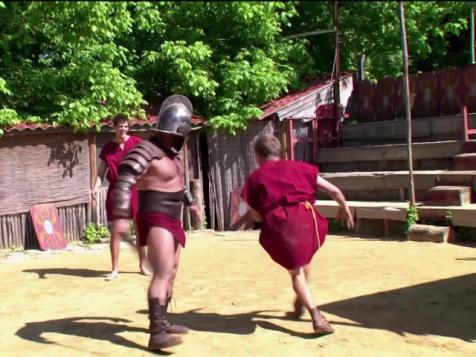 Gladiator Training in Rome