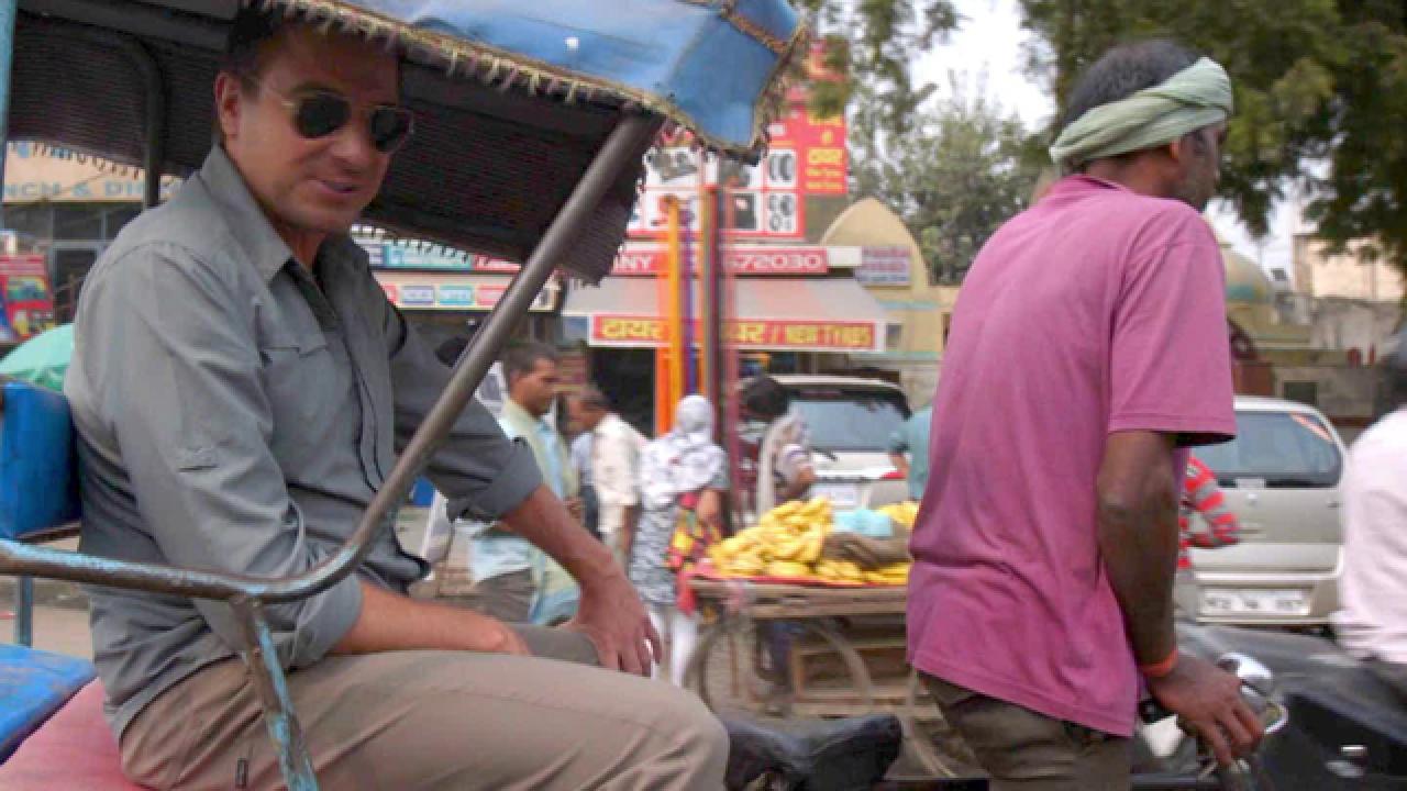 Touring Delhi on Rickshaws