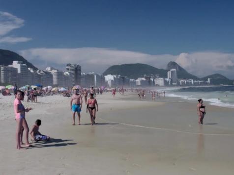 Copacabana Beach in Brazil