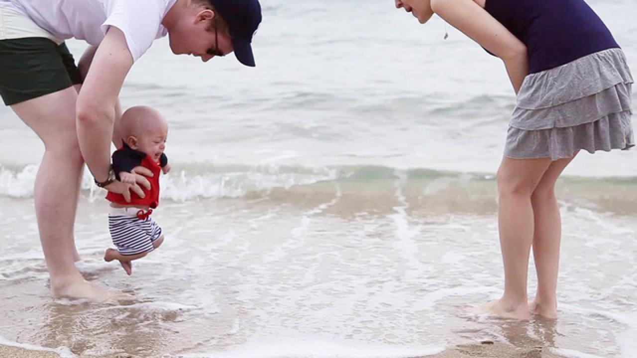 Baby's First Beach Vacation
