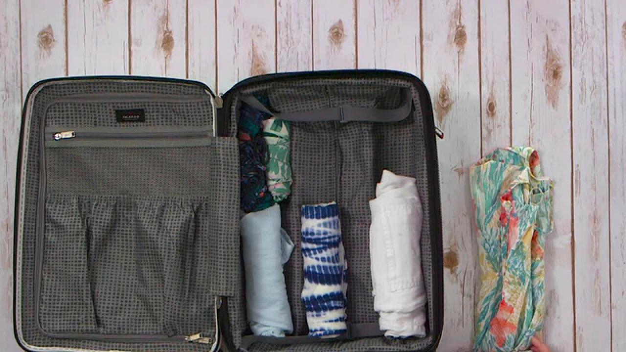 how to pack a suitcase for vacation