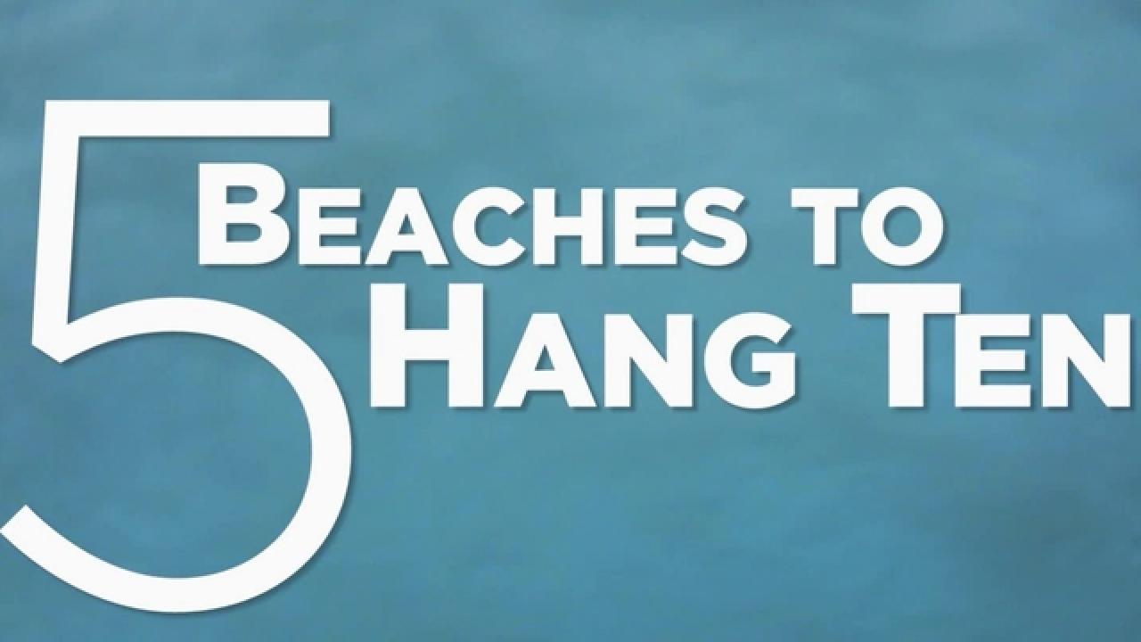 5 Beaches to Hang Ten