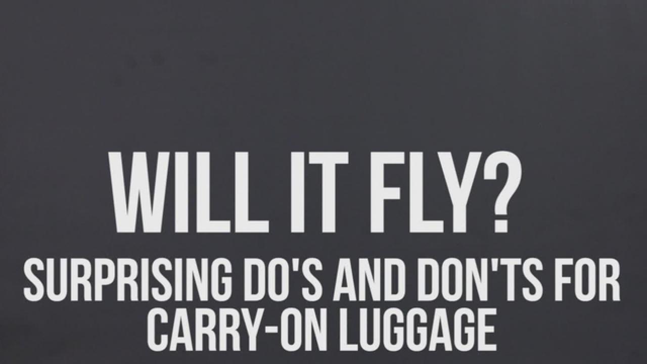 Dos and Don'ts of Carry-ons