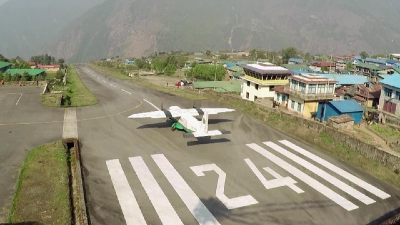 Lukla Airport in Nepal