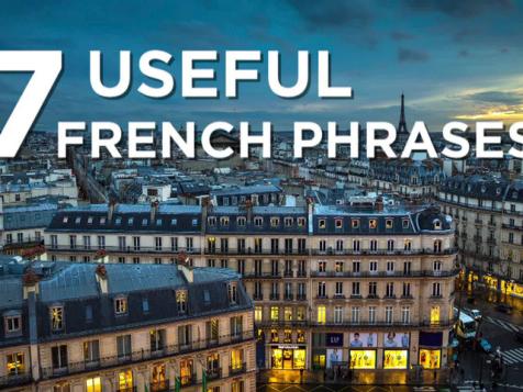 Seven Useful French Phrases