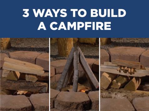 Three Ways to Build a Campfire