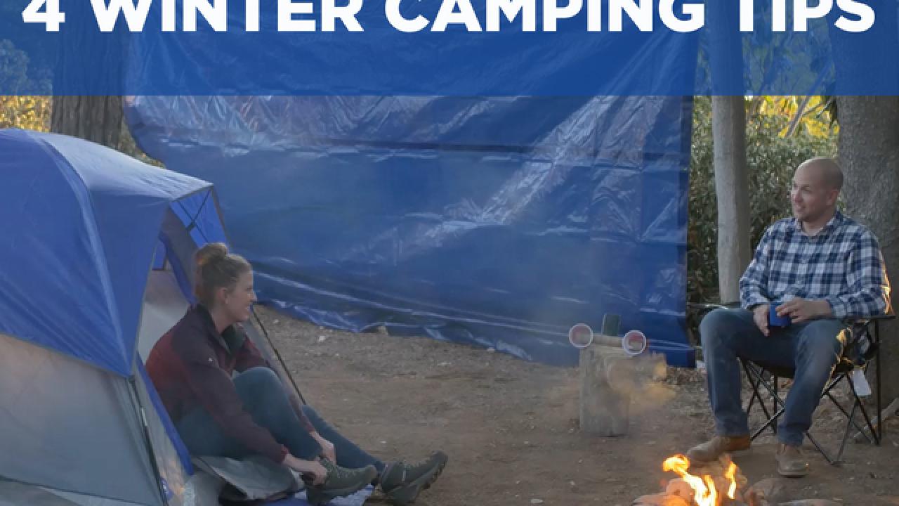 4 Winter Camping Tips