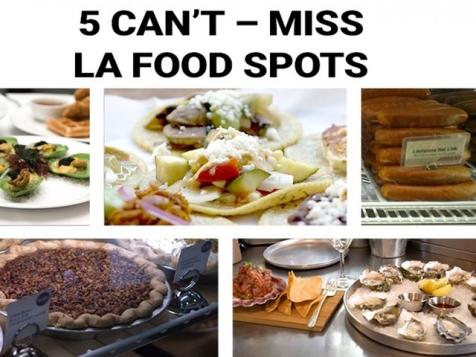 5 Los Angeles Foodie Spots