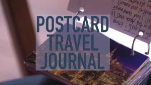 Postcard Travel Journal