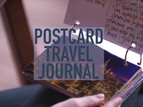 Postcard Travel Journal