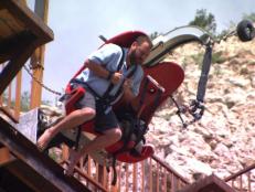 Take in the Colorado scenery through this thrilling canyon swing.