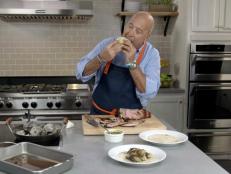 Inspired by his adventures along the Yukon Trail, Andrew Zimmern created an easy-to-follow recipe for grilled venison leg.