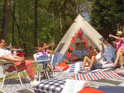 DIY Backyard Camping Party