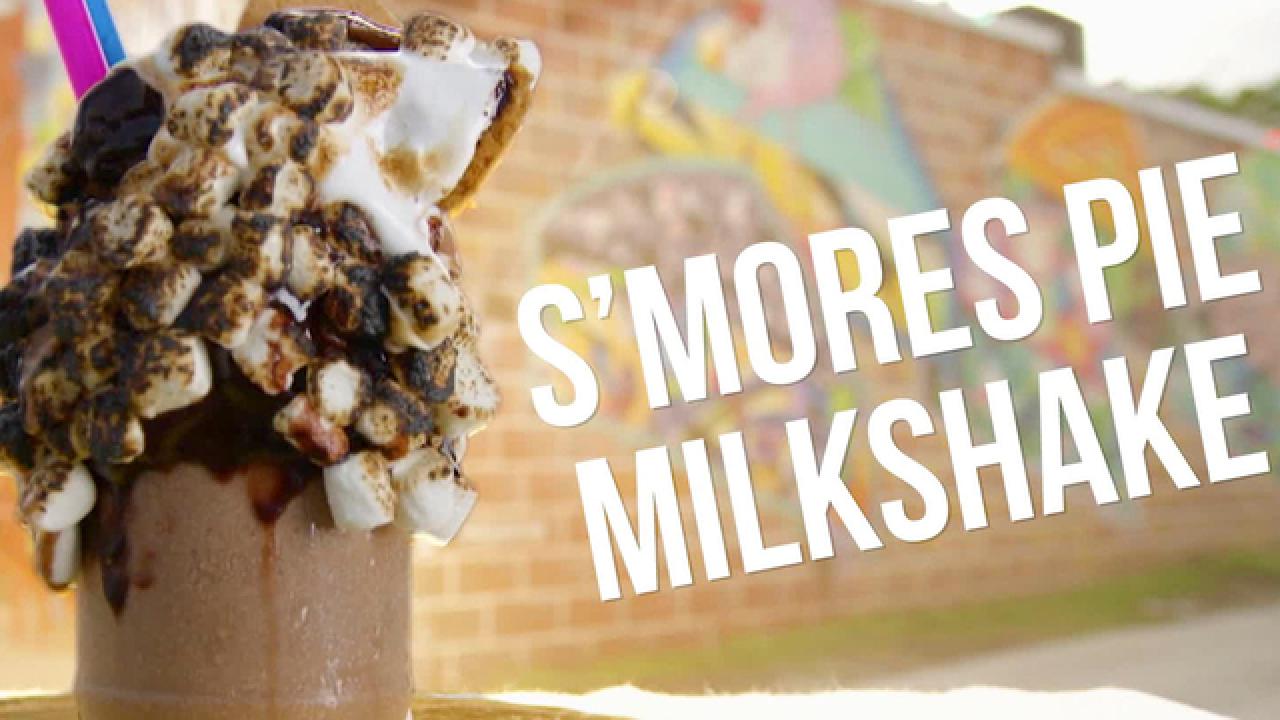 S'mores Pie Milkshake