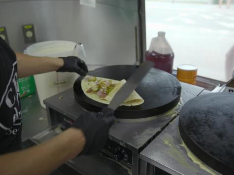 Eat at Airstream Row in Seaside, Florida